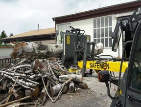 Krokodilgebiss, Greifgabel, Dunggabel für Radlader mieten